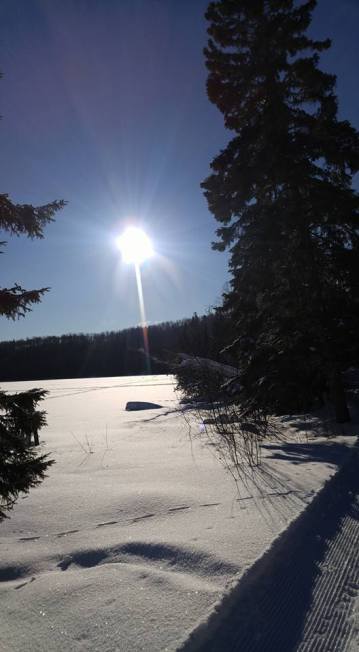 sunrise on the gunflint by bob hansen